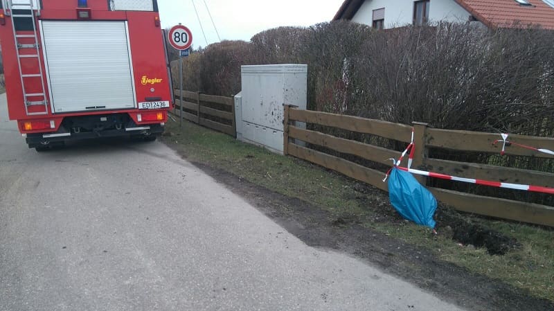 Unterstützung der Polizei / VU leicht, Foto 1