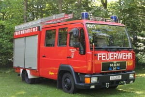 Das LF 8/6 schräg von vorn